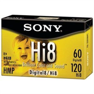 Sony Hi8 P6-120HMPL - 2 Cassettes